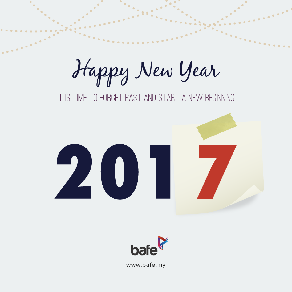 HAPPY NEW YEAR FROM BAFE